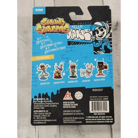 Subway Surfers | 'Shorties' Collectible 2" Mini Figures | Skating Jake - Picture 2 of 2